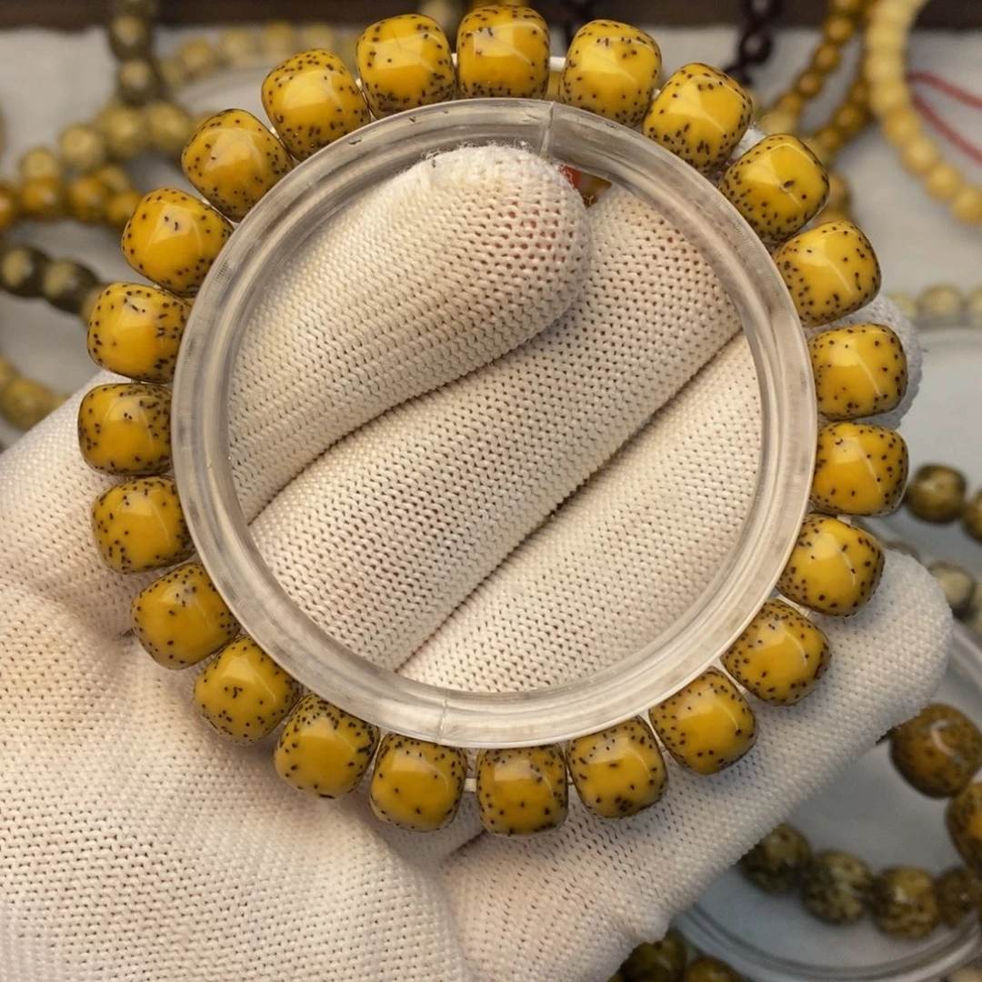 别***子星月菩提手串10-9双留白