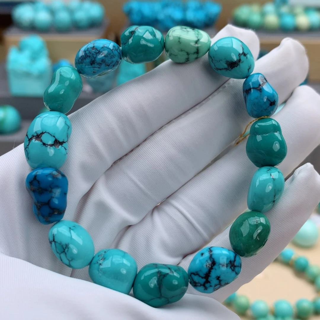 未镶嵌绿松石珠宝奇石