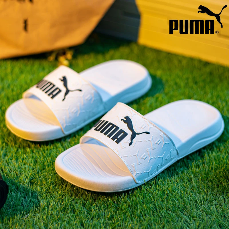 PUMA彪马凉鞋男鞋女鞋夏季新款户外运动鞋户外居家一字拖鞋395420