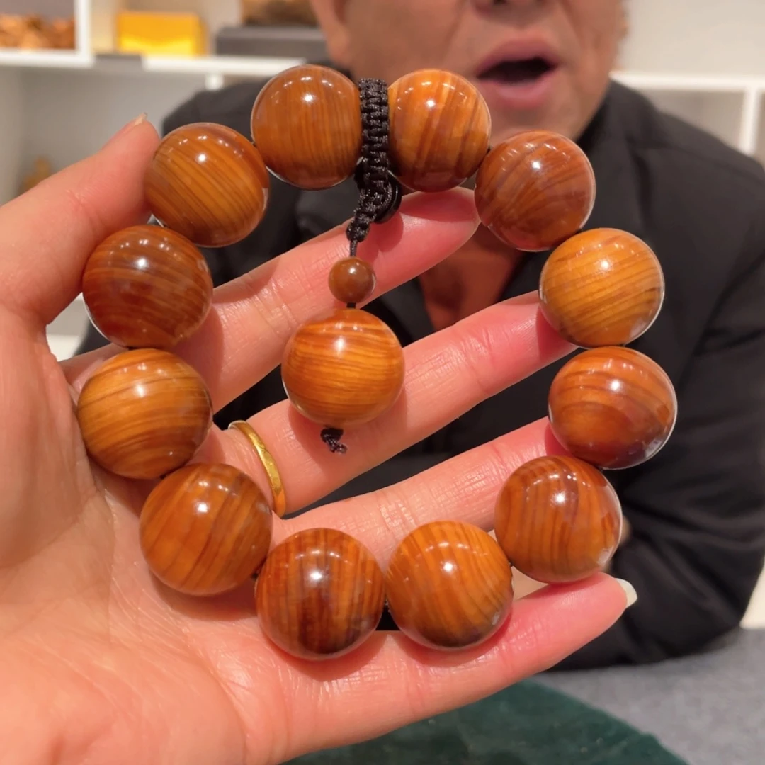 【闪购商品】柏木（崖柏）2.0柿子红手串