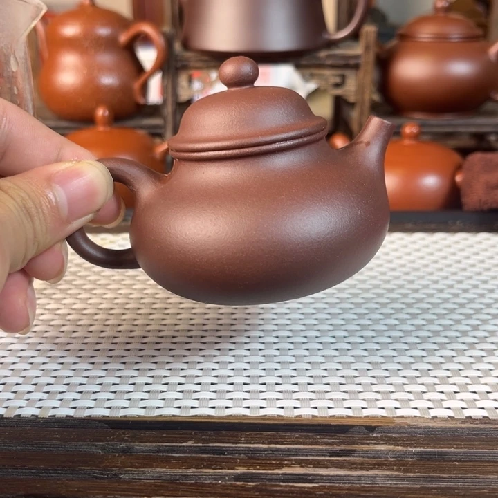 茶壶紫砂原矿紫砂手工制作