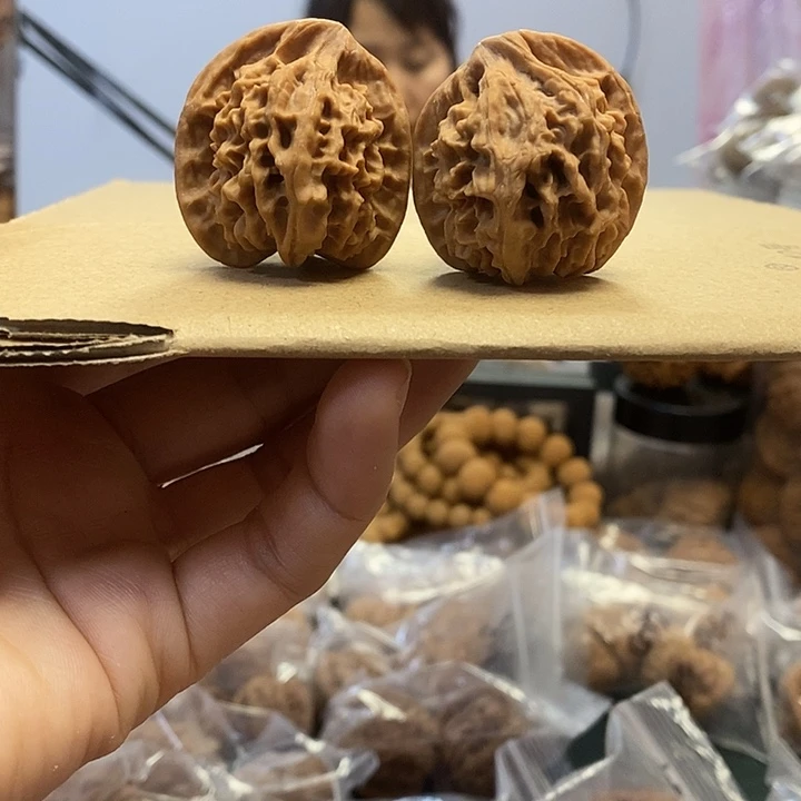 文玩核桃把件35异形天地