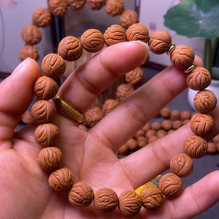 桃核手串仿古桃核