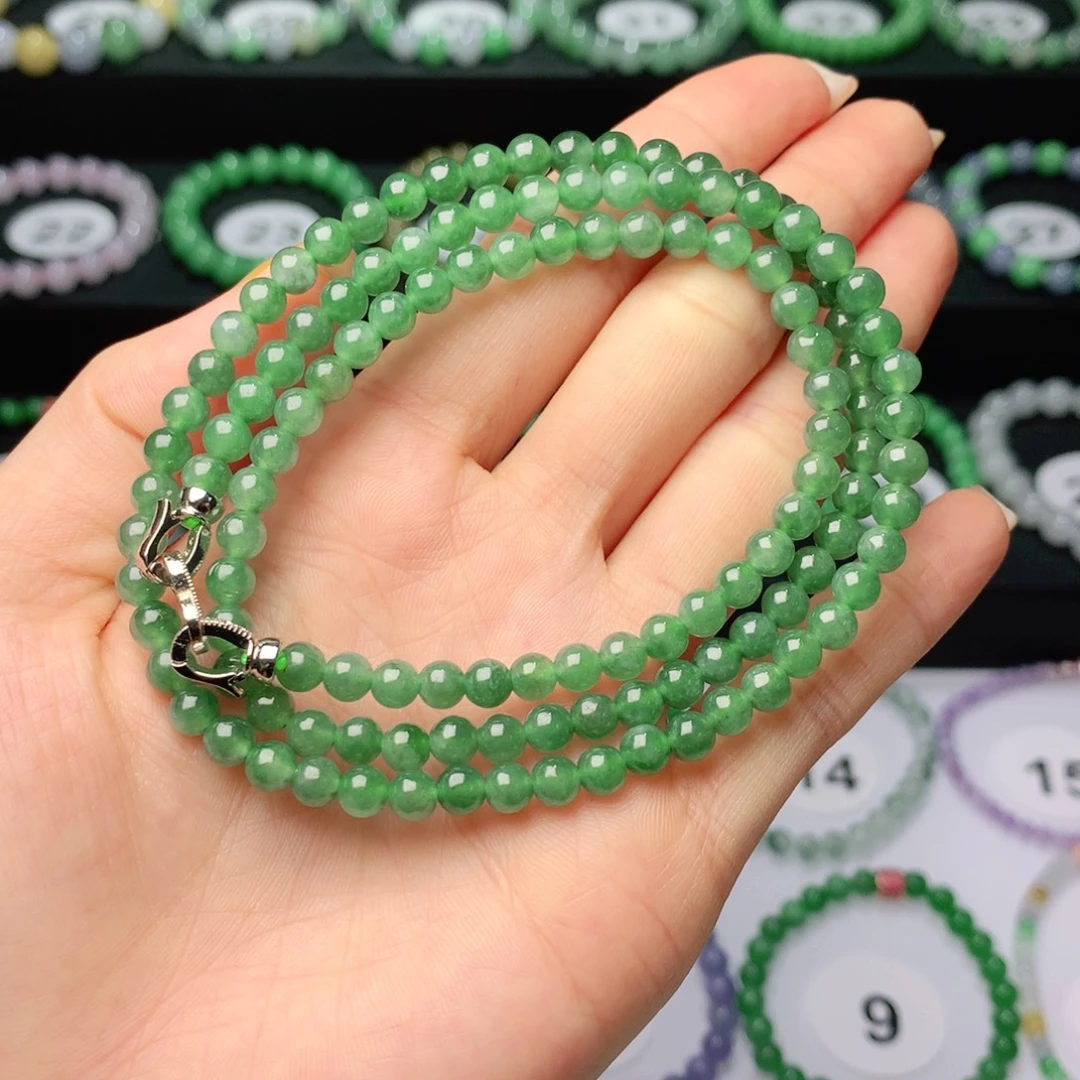 未镶嵌手链翡翠翡翠