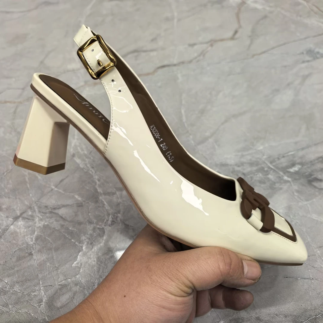 单鞋女 (牛皮)30506-1新（孤品）a区34码