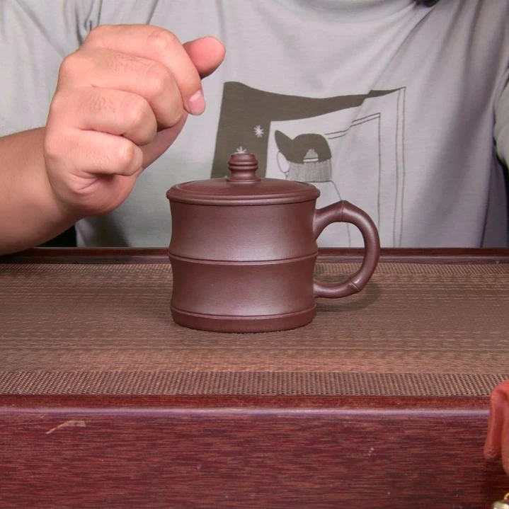 茶杯紫砂高货放漏