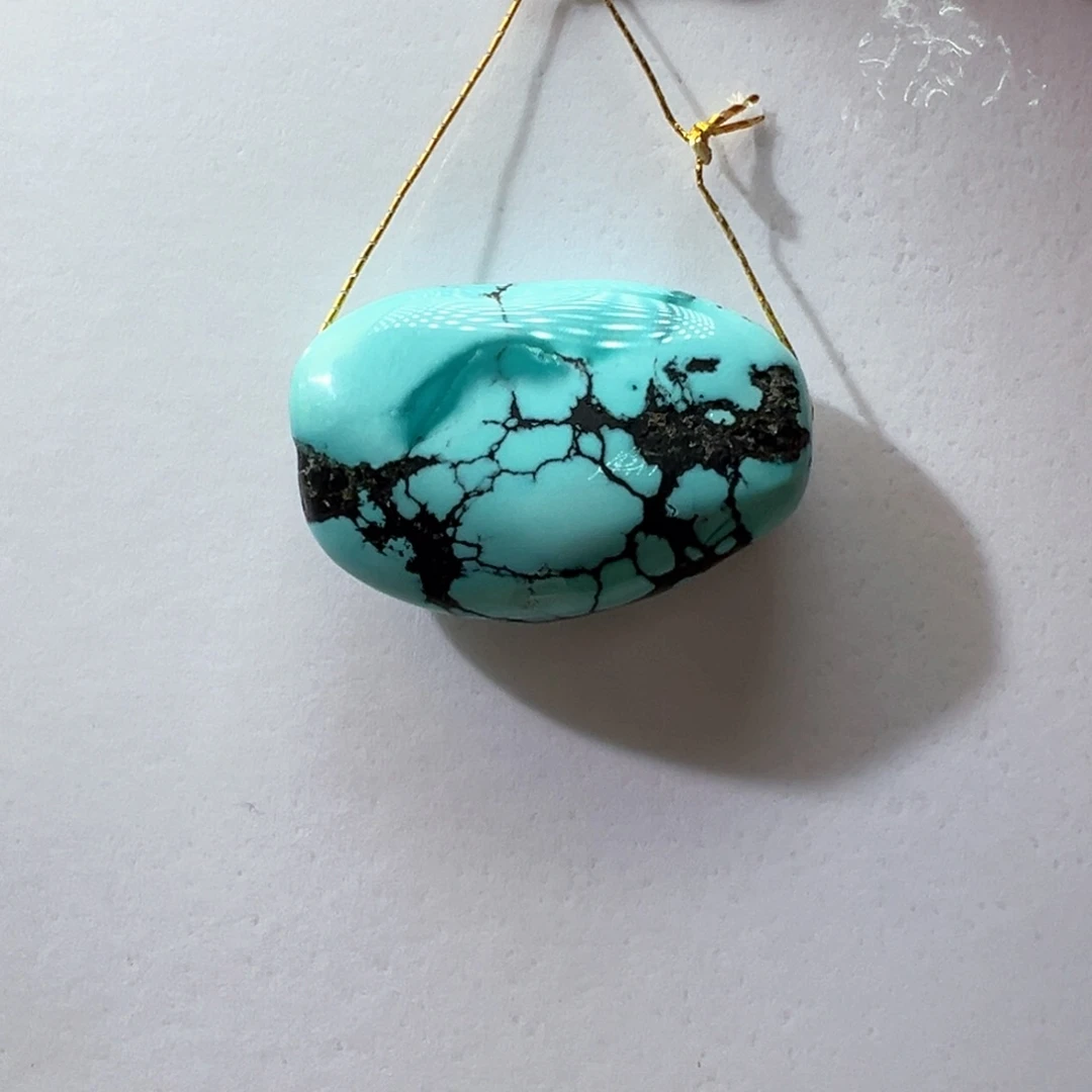 绿松石未镶嵌挂件