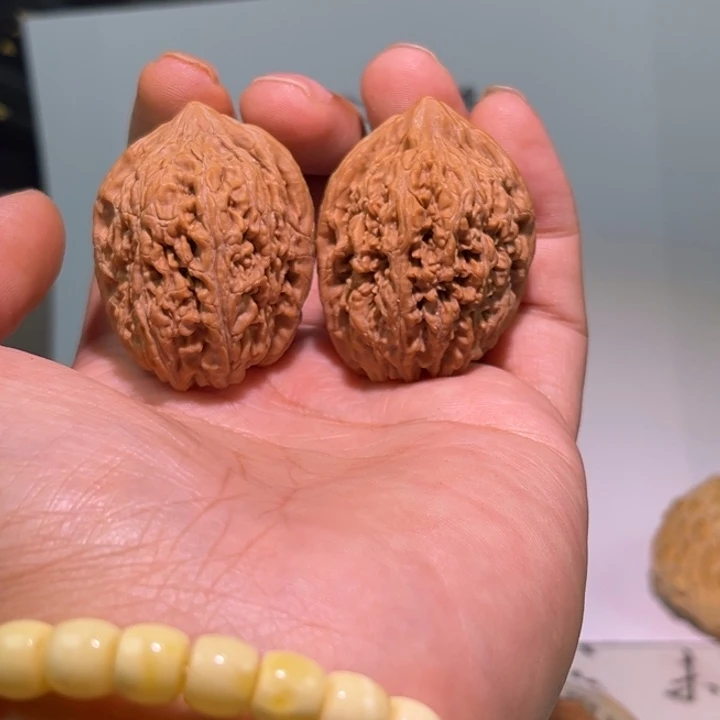 文玩核桃把件33大蒜