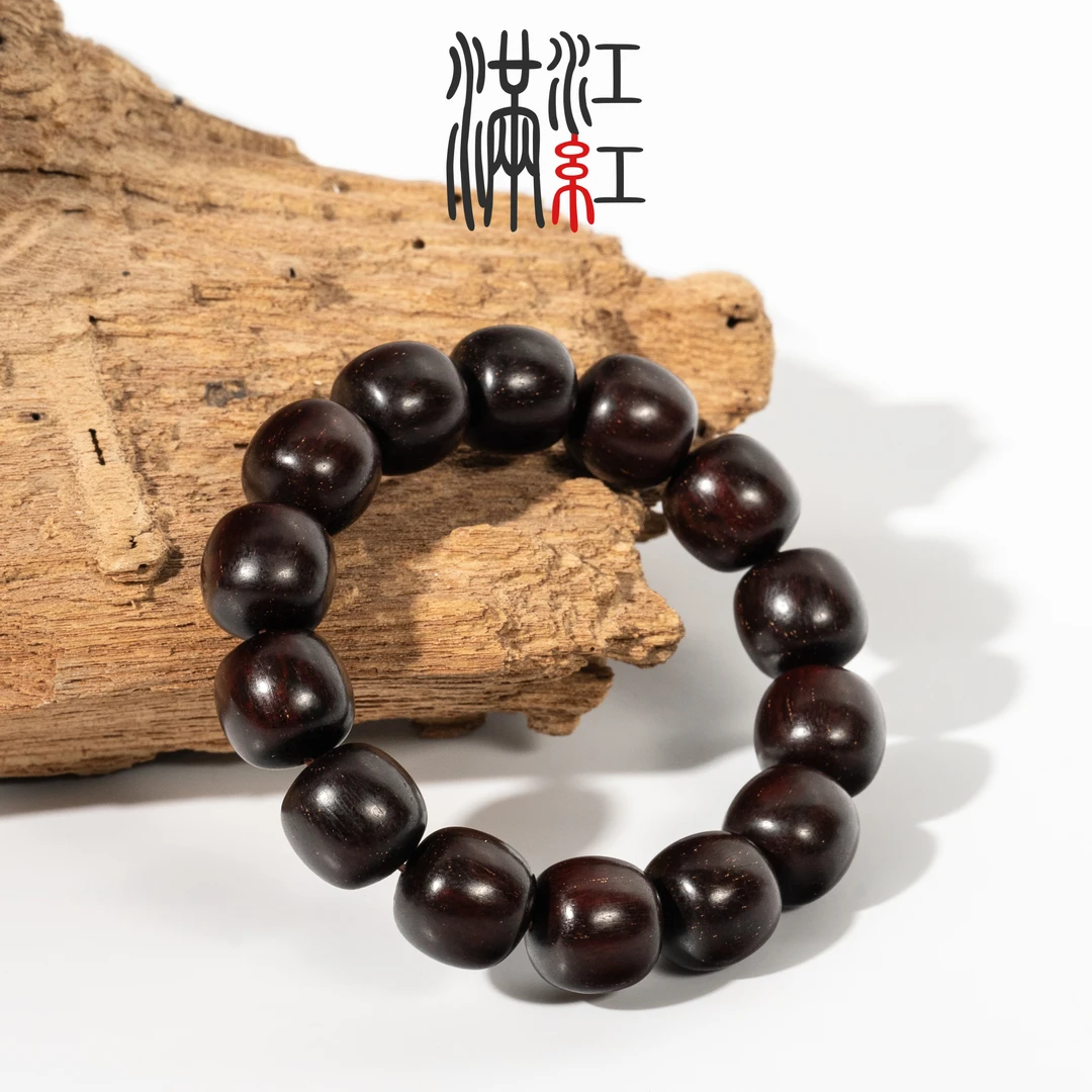 【小叶紫檀】小叶紫檀/1.5单圈鼓珠/F5