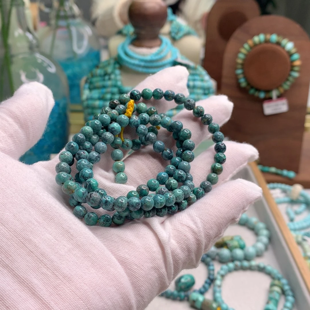 绿松石未镶嵌饰品