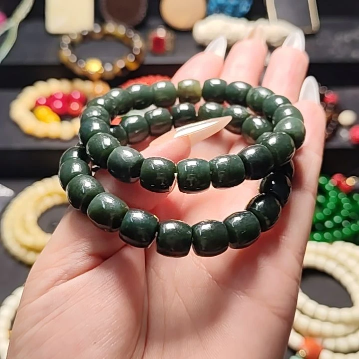 无铜合金且蓝蓝手串9.9mm