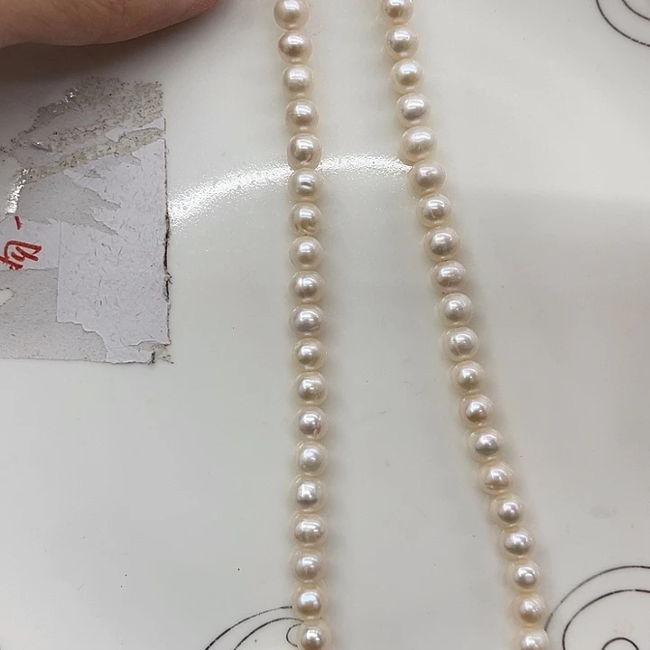 淡水珍珠未镶嵌颈饰0085