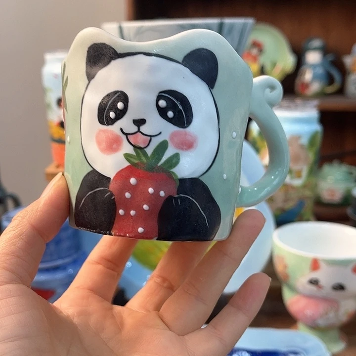 陶景德镇釉下手绘陶瓷