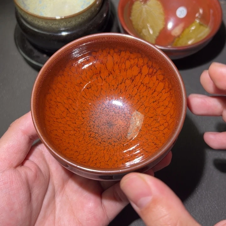 茶盏这个时候才开始准备好准备