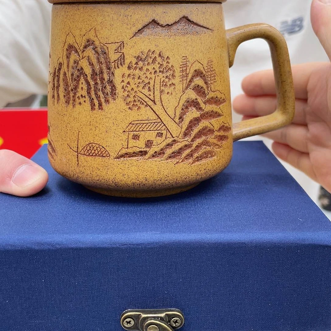 茶杯紫砂宜兴紫砂111关山