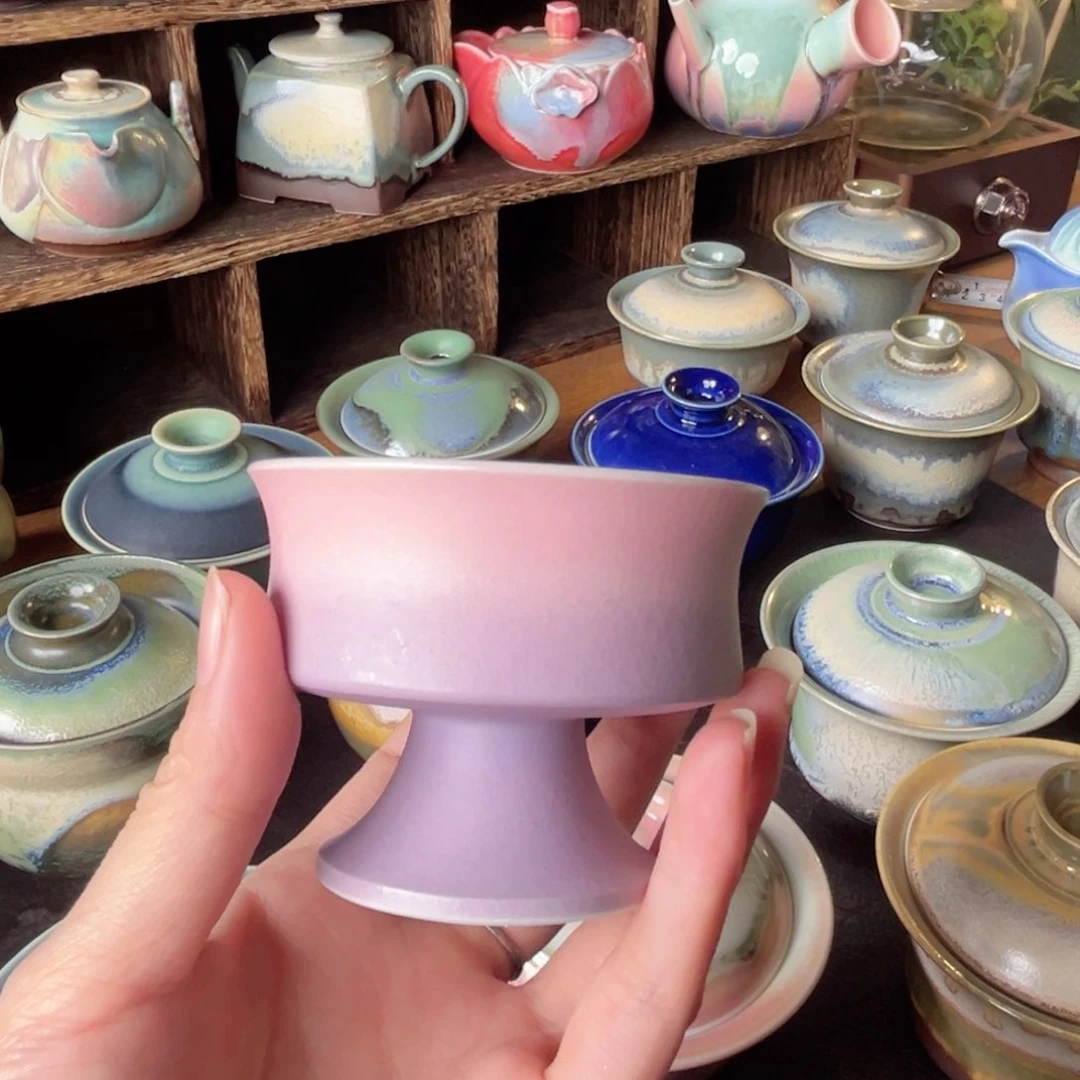 杯纯手工柴烧茶器