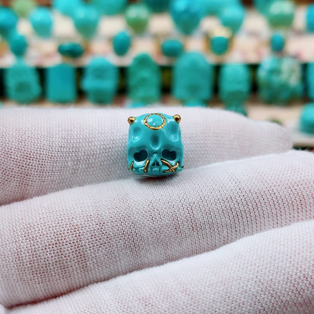 绿松石未镶嵌配饰