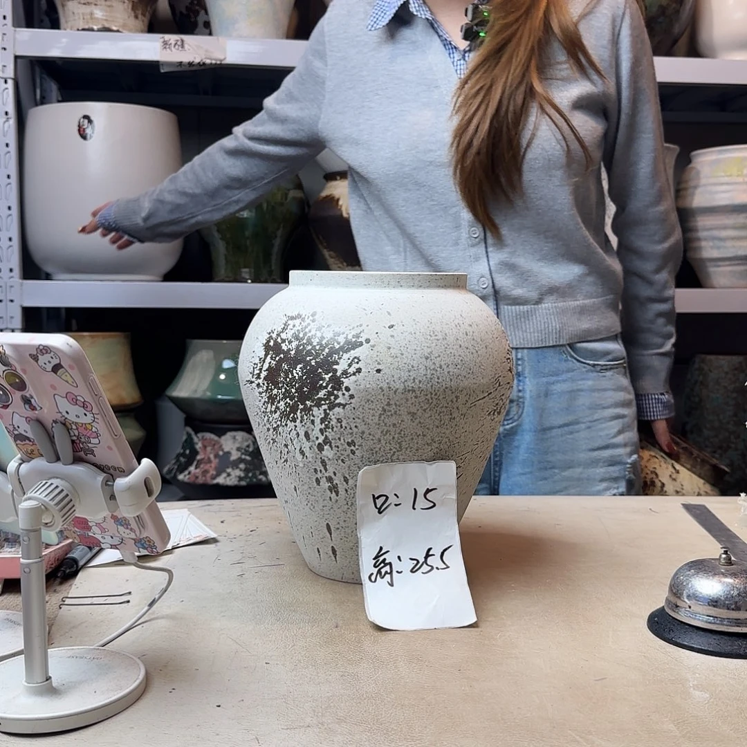 15@25 紫砂花盆尺寸