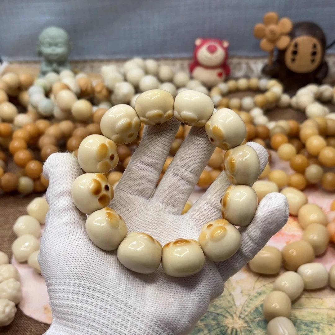吊坠菩提根/象牙果牙果瑕疵机抛816