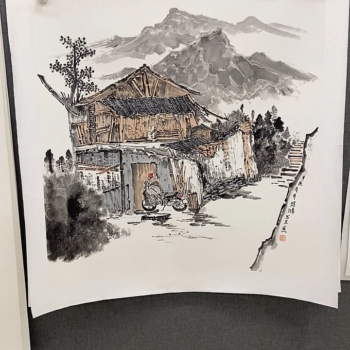 国画手寫手繪作品238