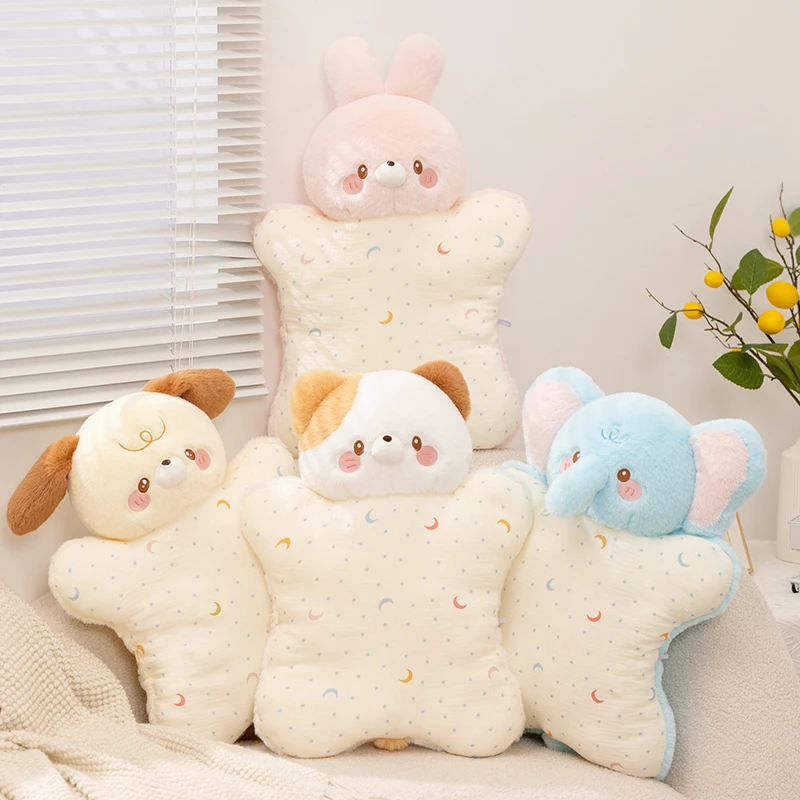 抱抱安抚娃娃睡觉抱枕侧躺辅助枕头靠背坐垫床上专用娃娃