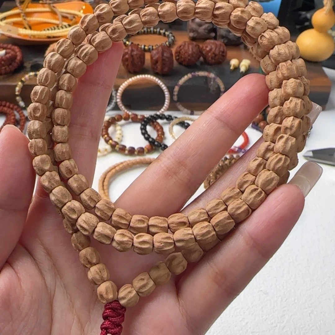 吊坠柏香籽/百香籽微磨中高桩尸陀林108