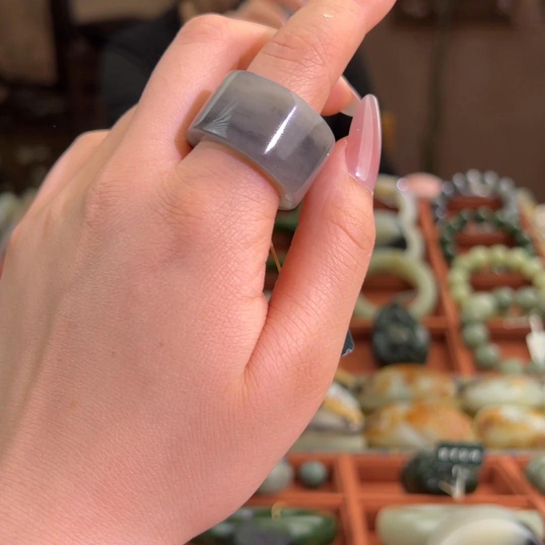 和田玉（子料）未镶嵌戒指