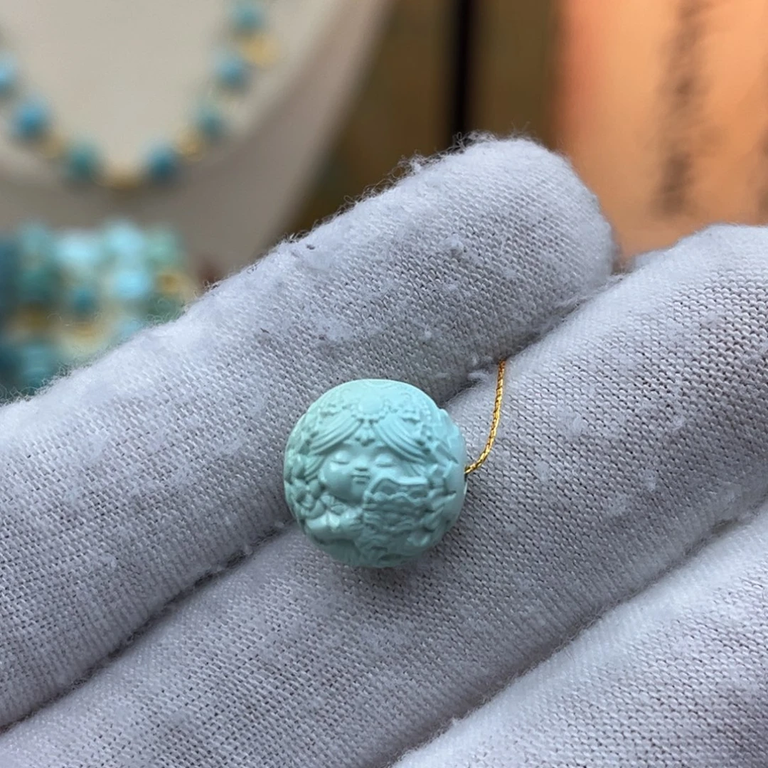 绿松石未镶嵌扎基拉姆编号84