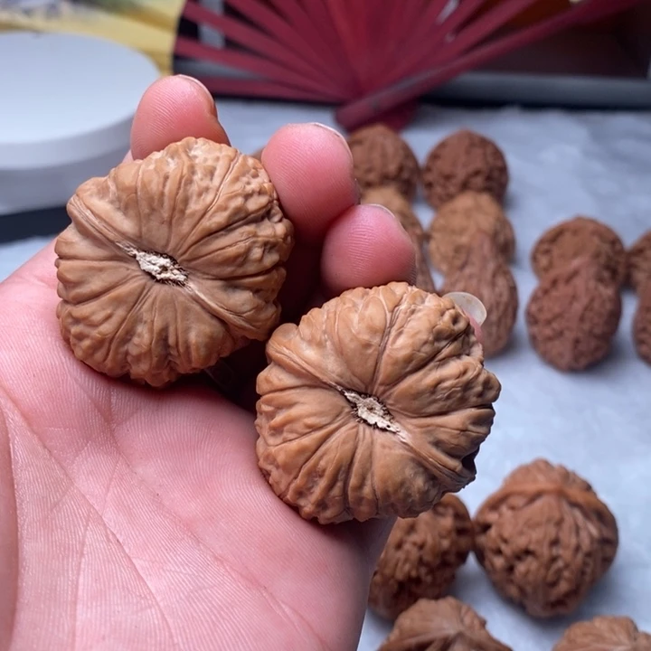 把件文玩核桃40尺全品南瓜墩