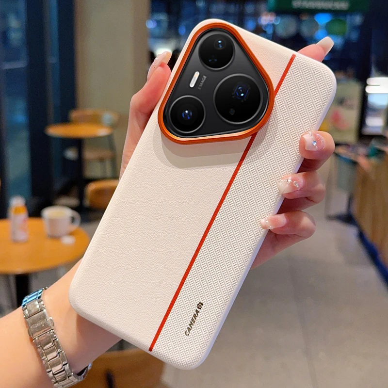 适用华为pura80pro手机壳素皮全包防摔p80保护壳十高级感小众外壳