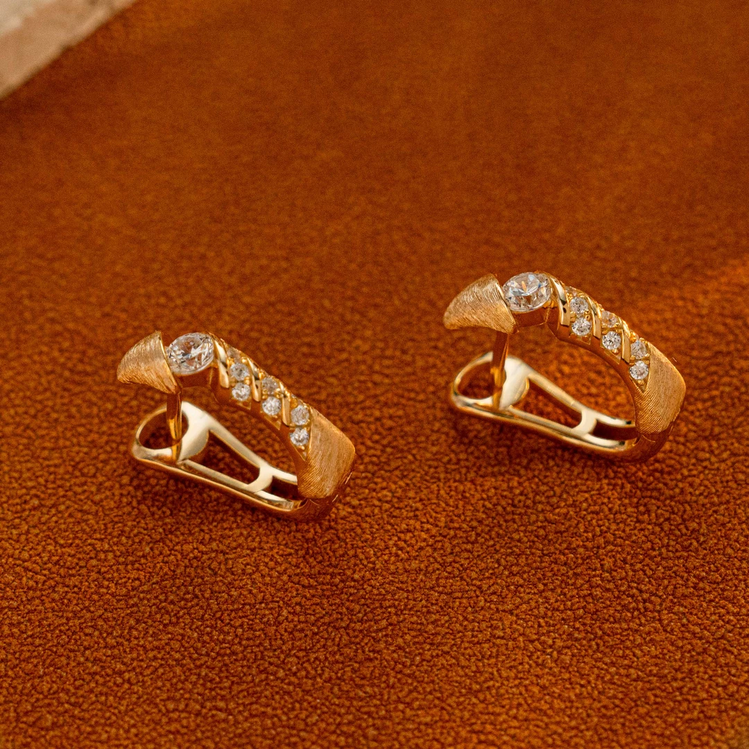 925银耳饰 【奢小姐珠宝】925银“如蝶在野”耳钉-WH268