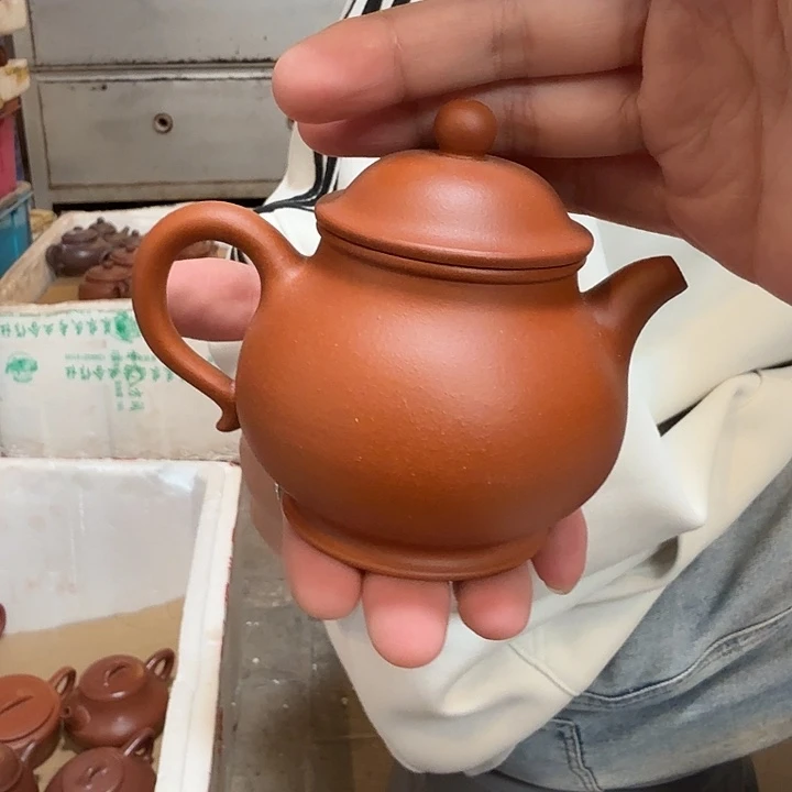 紫砂茶壶朱泥潘壶全品
