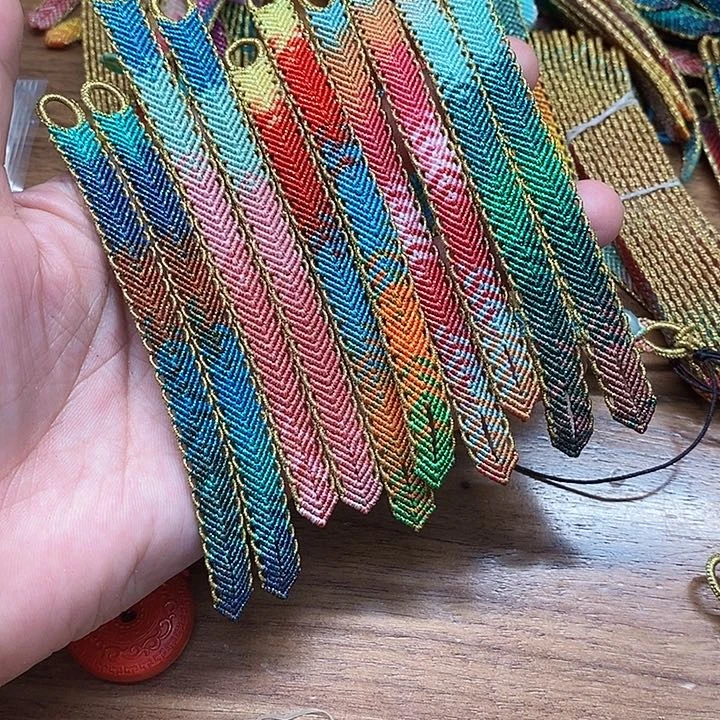 自***己一墨手作编绳配件