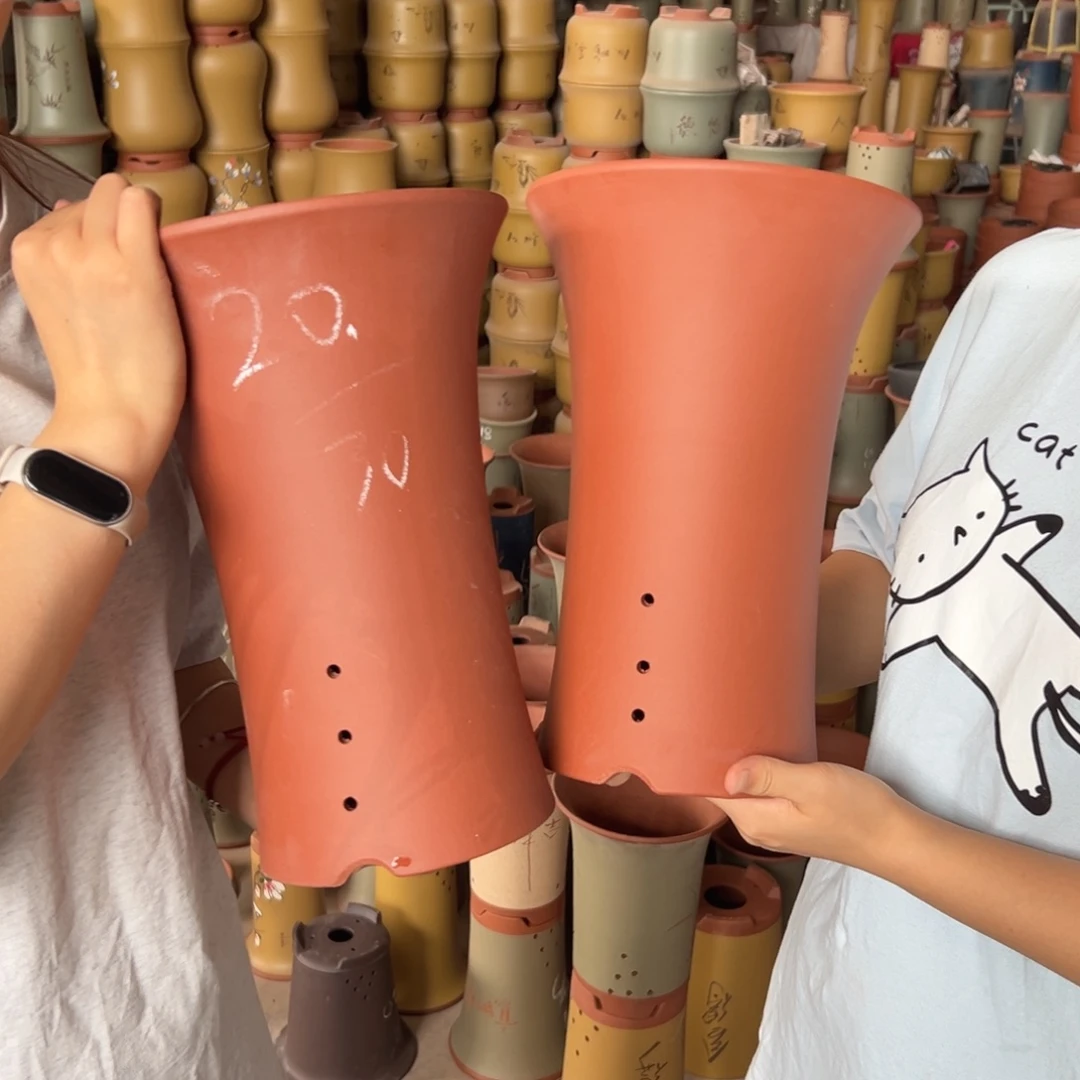 宜兴川阁紫砂花盆