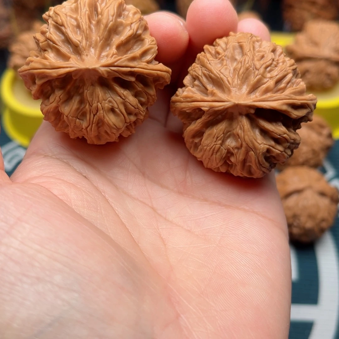 【闪购商品】桃木文玩核桃手把件41苹果