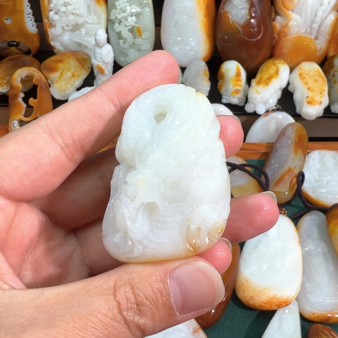 和田玉未镶嵌颈饰2****9