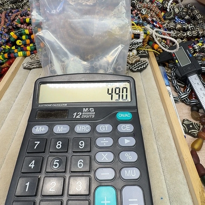 颈饰玻璃金专拍490