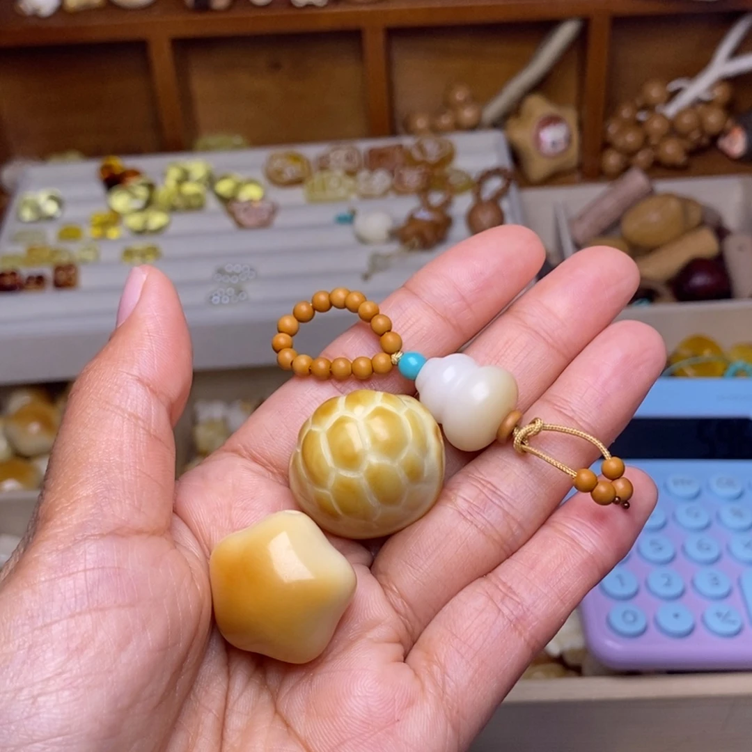 猴头核桃吊坠星星富甲葫芦棕跑