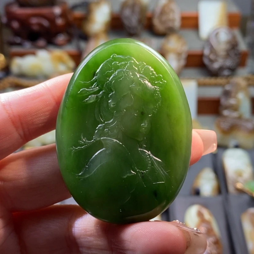 【闪购商品】和田玉（碧玉）吊坠未镶嵌