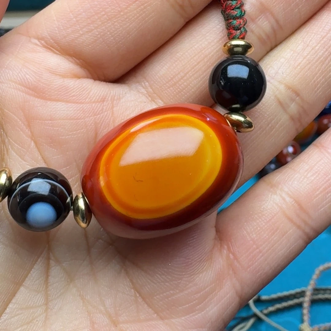 玛瑙/玉髓未镶嵌项链