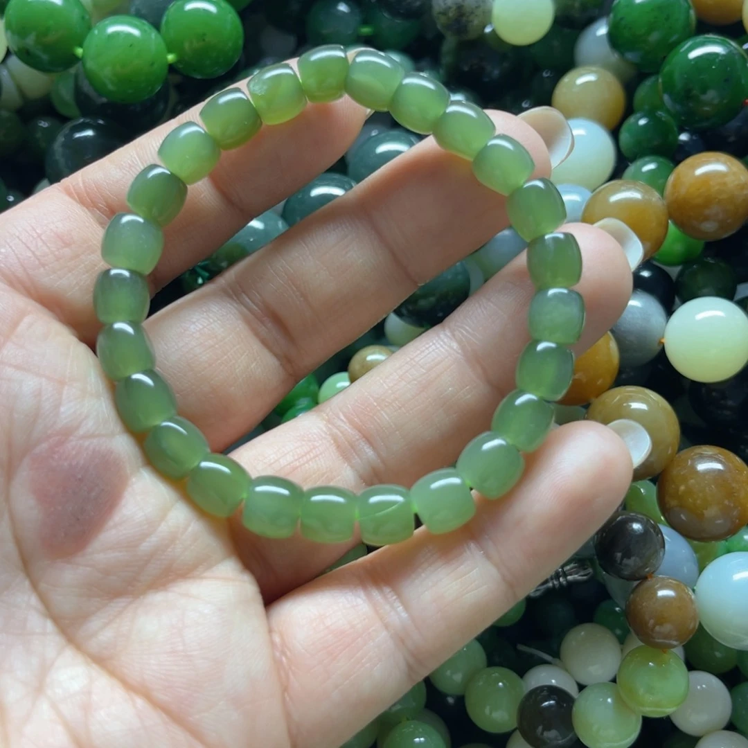 和田玉手链未镶嵌