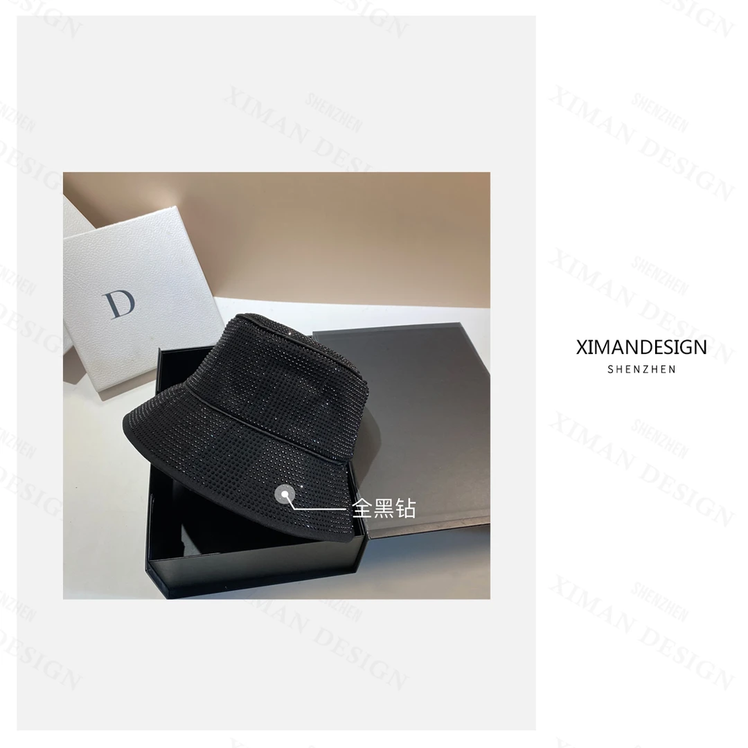 XIMAN【AW 2025版奥钻高质感遮阳帽】新款时尚休闲夏天镶钻百搭