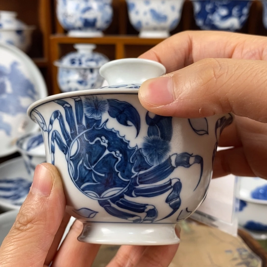 瓷片景德镇陶瓷手绘茶器100