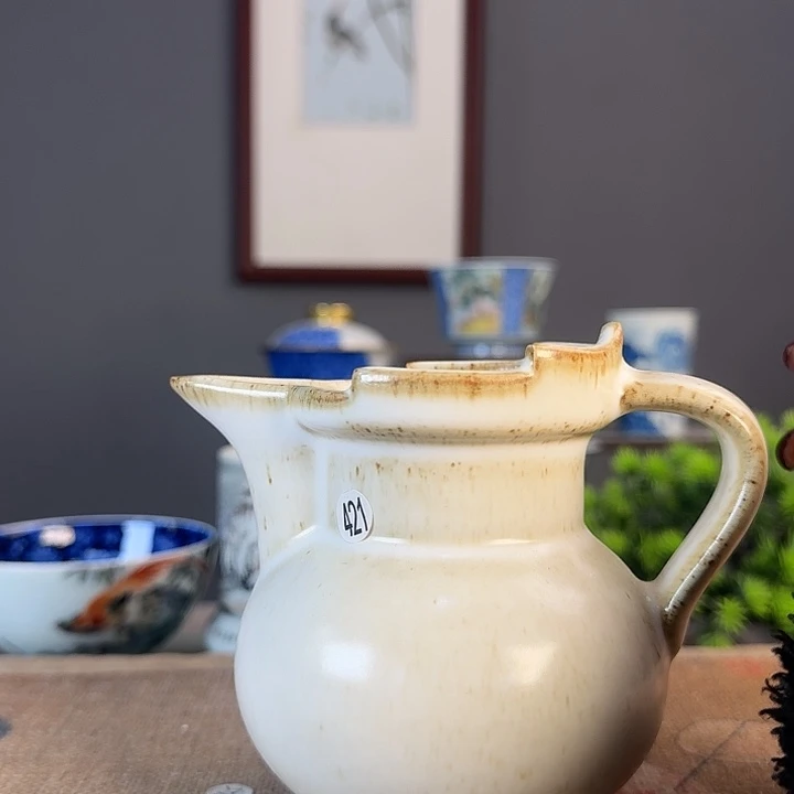 摆件景德柴烧茶杯多人