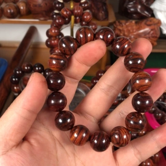 【闪购商品】手串/手链黄花梨/降香黄檀常*心15