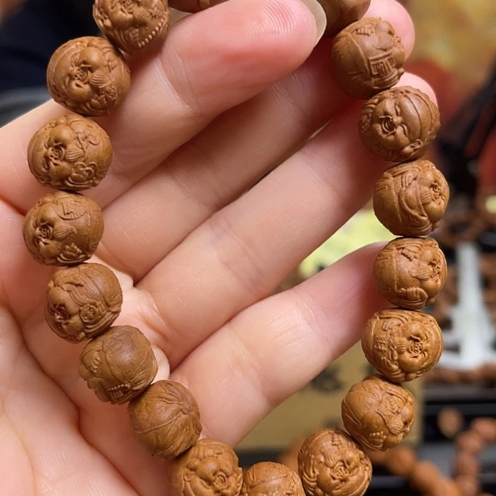 手串/手链橄榄核龙纹