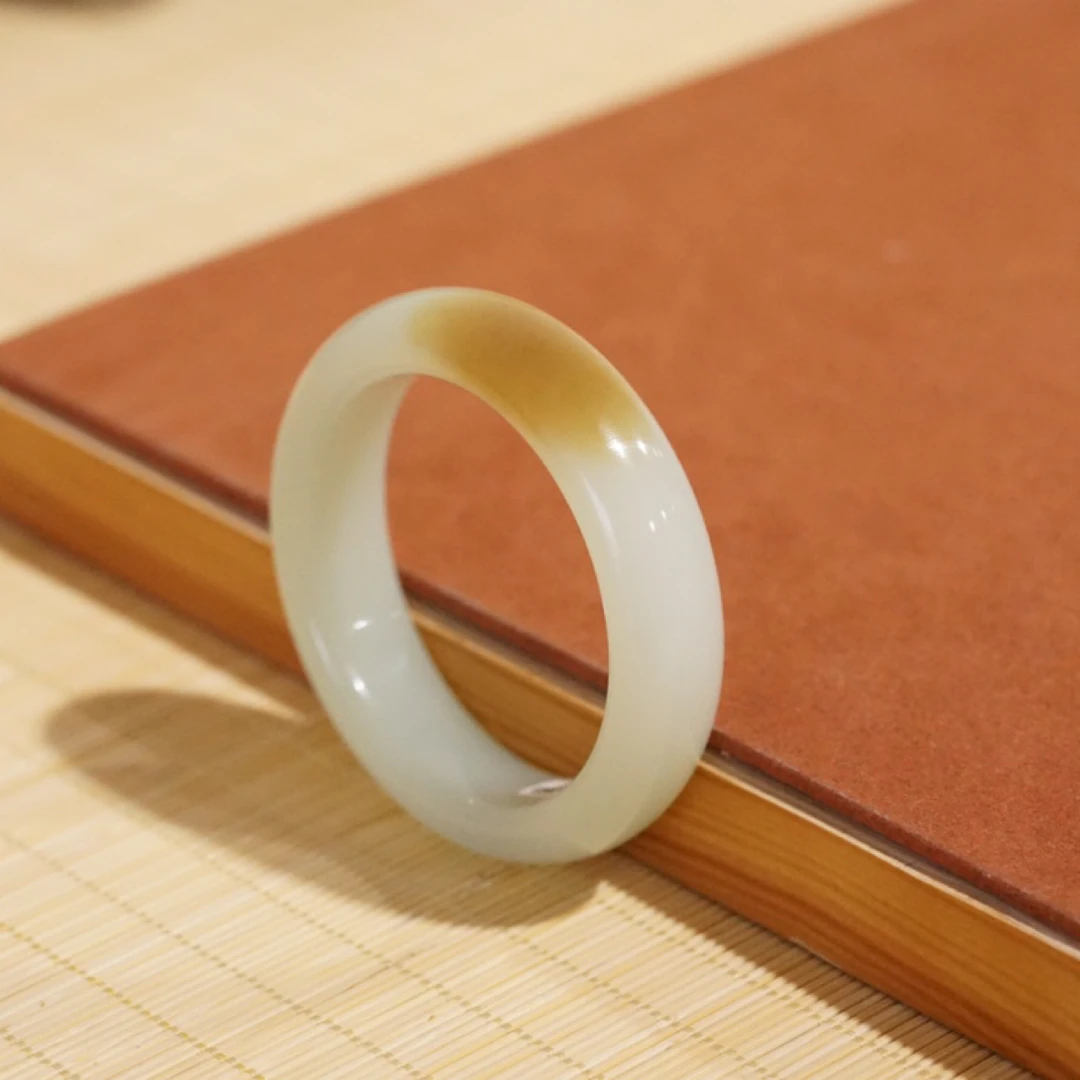 传承系列•一口糖羊脂白玉手镯和田玉玉镯子贵气珠宝和田玉手镯