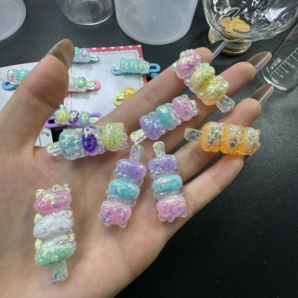 【有米diy】萤火虫夜光糖葫芦KT可爱diy
