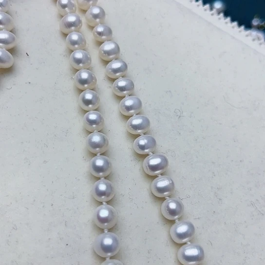 淡水珍珠项链未镶嵌