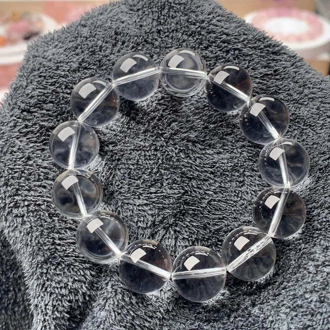 柚***_水晶手串未镶嵌白水晶